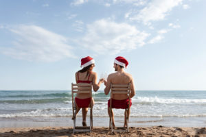 Navidad en el Caribe - pareja