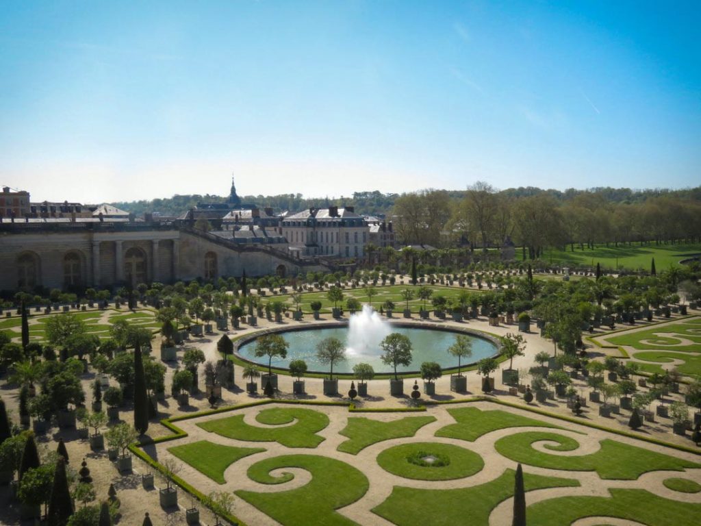 Palacio de Versalles - jardines exteriores