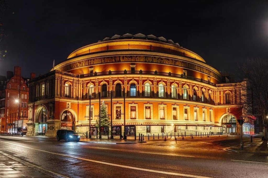 Royal Hall Albert - Viajar a Londres en Navidad