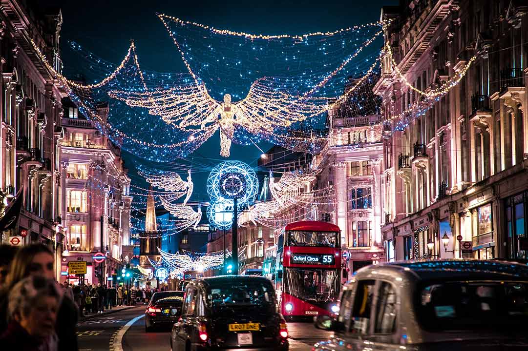 Viajar a Londres en Navidad
