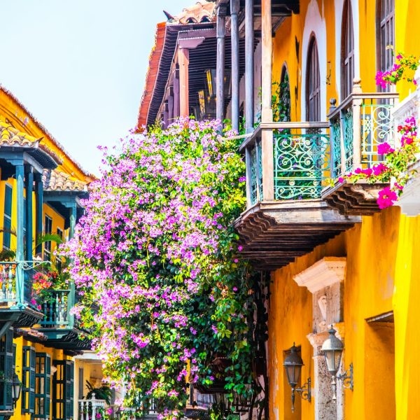 Viaje a Cartagena de Indias - fachadas