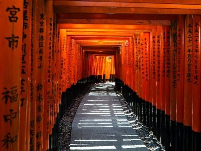 Oferta de viaje a Japón - templo de Fushima en Kioto