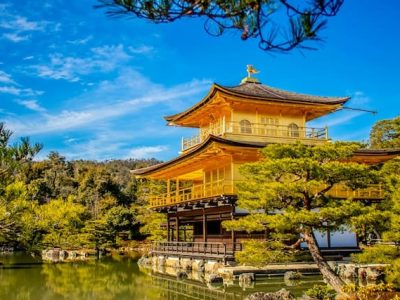 Oferta de viaje a Japón - vista templo Kinkakuji en Kioto