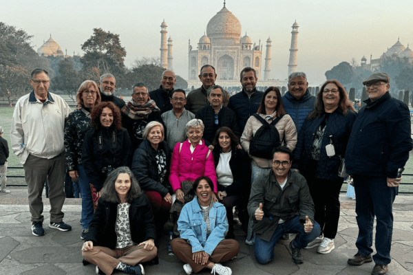 Grupo de Flipoviajeros en India