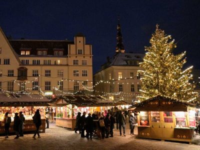El mercado de Navidad de Tallin una buena opción para tu viaje navideño en diciembre