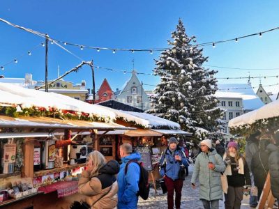 El mercado de Navidad de Tallin una buena opción para tu viaje navideño en diciembre