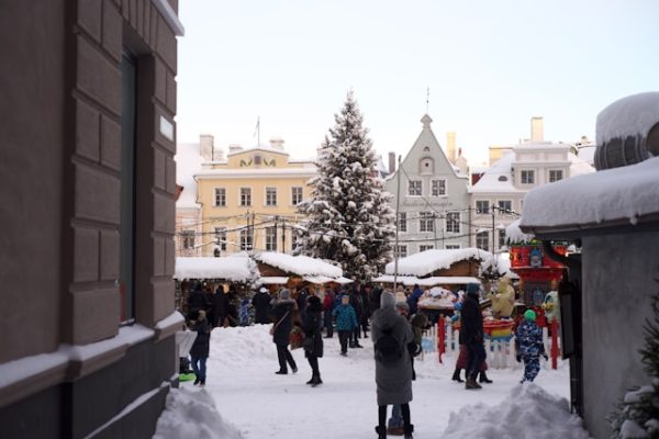 En diciembre disfruta de los mercadillos de Navidad de Tallin