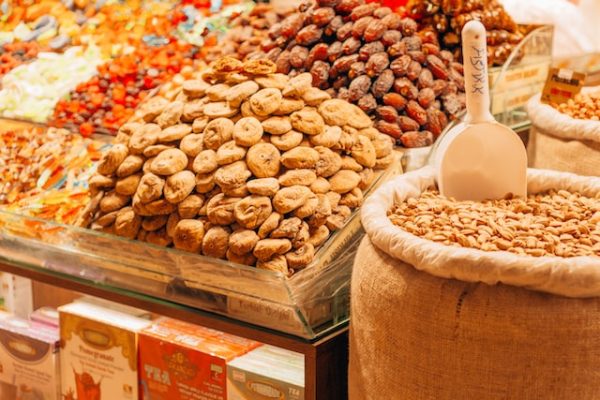 Oferta de viaje a Turquía - fruta deshidratada Gran Bazar Estambul